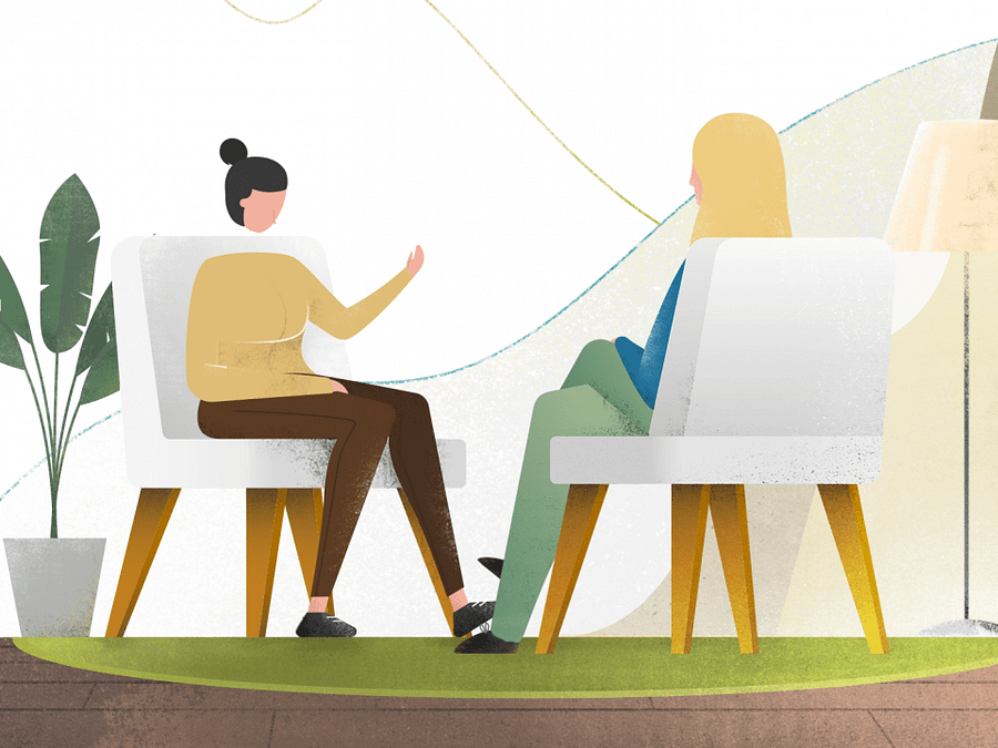 Psychology illustration